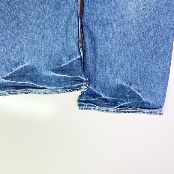 BKE Denim Men's 32R Derek Jeans Distressed Holes - Picture 11 of 15